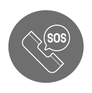 Recepción de llamada de urgencia